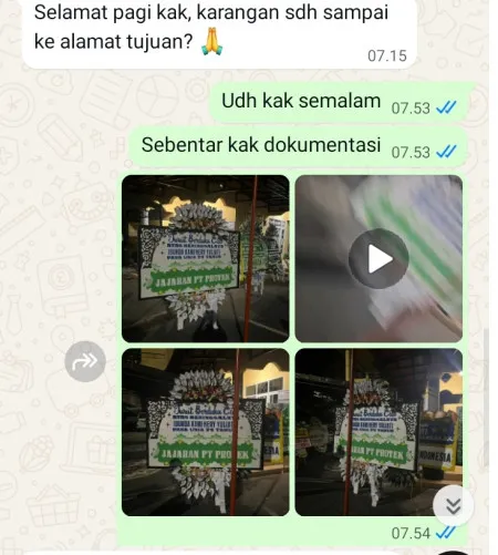 Pengiriman Papan Bunga Selamat Leuwigede Widasari