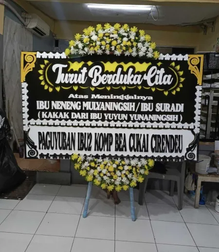 Papan Bunga Duka Leuwigede Widasari